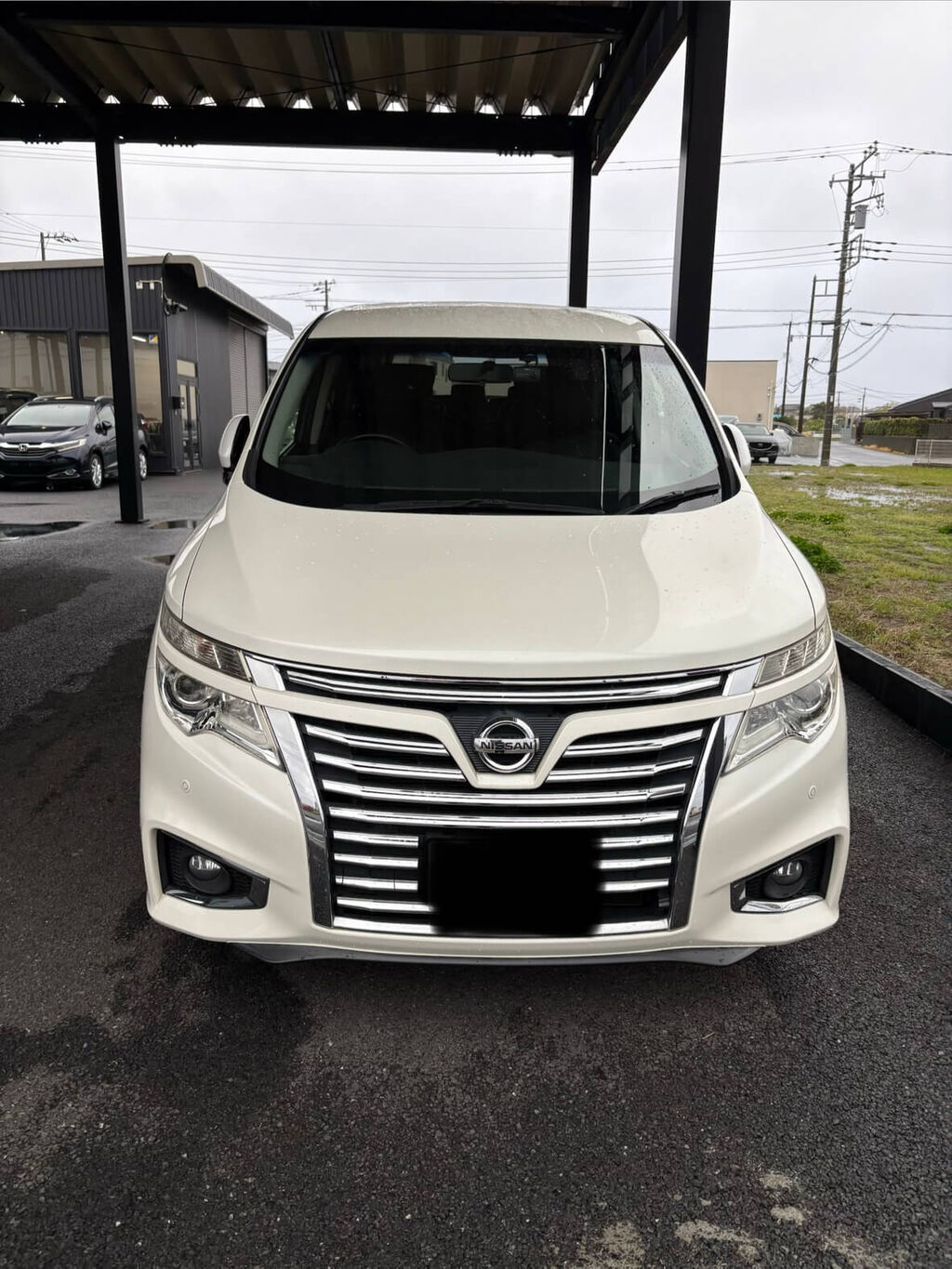 日産 エルグランド ハイウェイスター 納車写真①