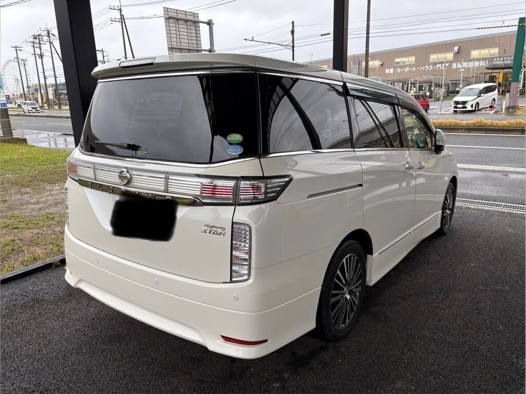 日産 エルグランド ハイウェイスター 納車写真②