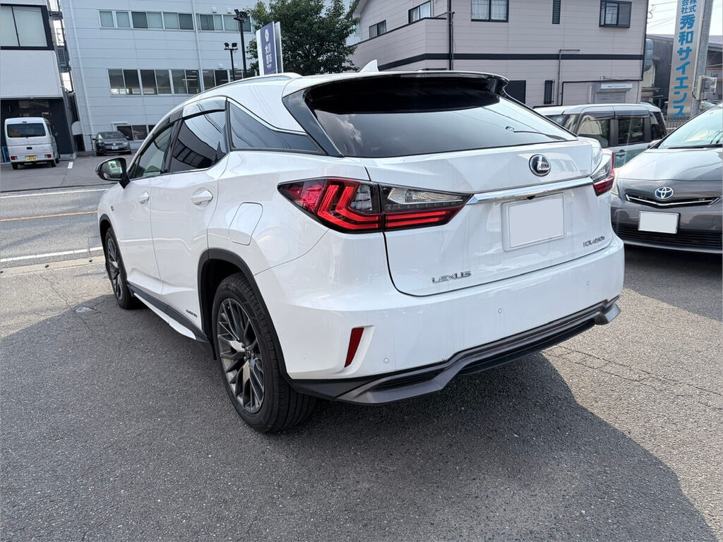 レクサス RX450h F SPORT リアビュー