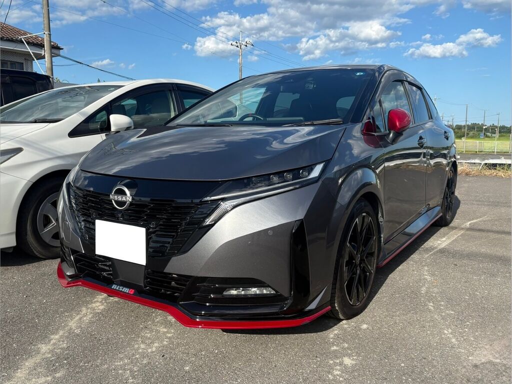 日産 ノート オーラ NISMO ステルスグレー フロント
